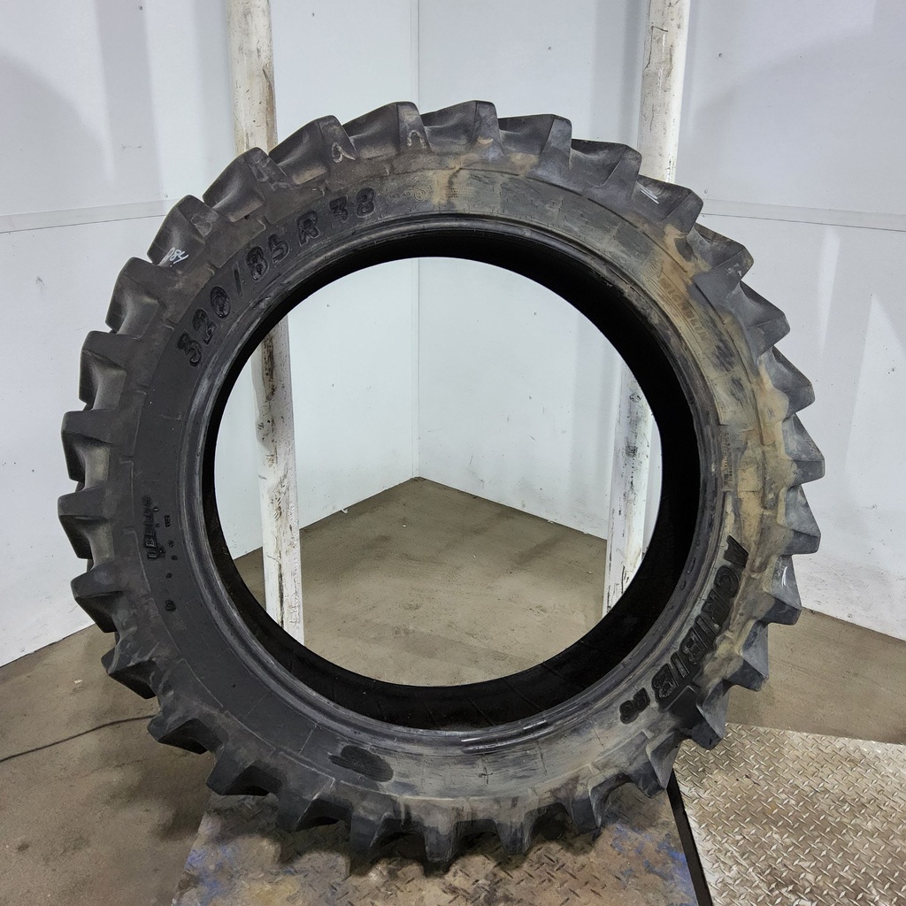 320/85R38 Michelin AgriBib Row Crop R-1W 143A8 90%