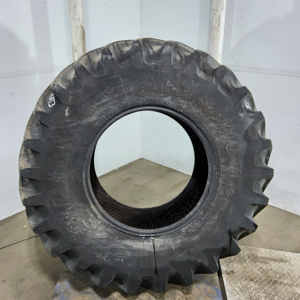 18.4R26 Firestone Radial All Traction FWD R-1 E (10 Ply), 140A8 90%