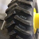 800/70R38 Firestone Radial Deep Tread 23 R-1W on John Deere Yellow 20-Hole Straddle Dual 85%