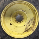 480/80R46 Michelin AgriBib R-1W on John Deere Yellow 10-Hole Formed Plate W/Weight Holes 75%