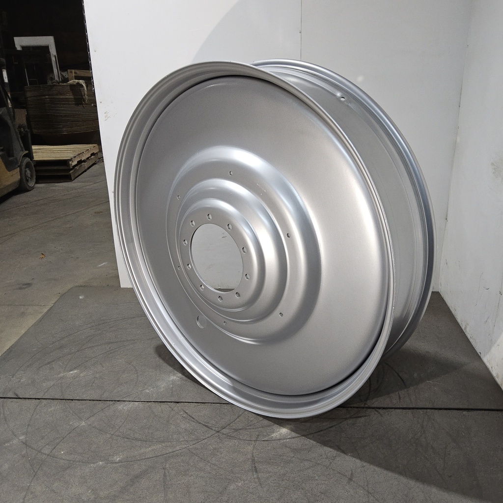 12"W x 54"D, Case IH Silver Mist 10-Hole Formed Plate , -9.25" Offset