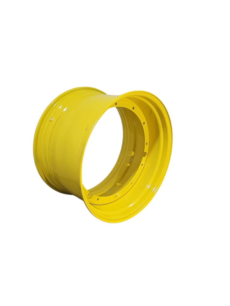 23"W x 38"D, John Deere Yellow 12-Hole Stub Disc , -2.09" Offset