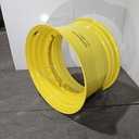 23"W x 38"D, John Deere Yellow 12-Hole Stub Disc , -2.09" Offset