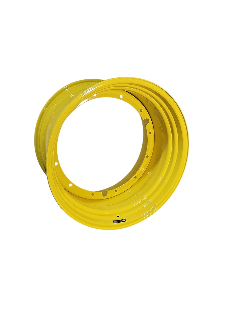 23"W x 38"D, John Deere Yellow 12-Hole Stub Disc , -3.38" Offset