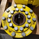 10-Hole Wedg-Lok OE Style, 4.72" (120.02mm) axle, John Deere Yellow