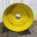 15"W x 50"D, John Deere Yellow 10-Hole Formed Plate , -6.62" Offset