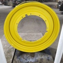 15"W x 50"D, John Deere Yellow 12-Hole Stub Disc , -3.12" Offset