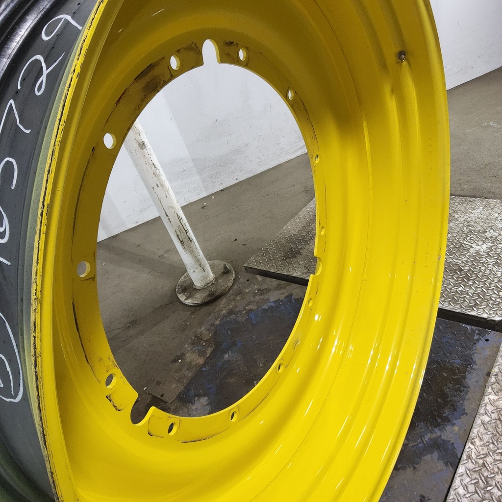 15"W x 50"D, John Deere Yellow 12-Hole Stub Disc , -3.12" Offset