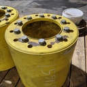 12 to 10-Hole 20"L Sprayer Extension, John Deere Yellow