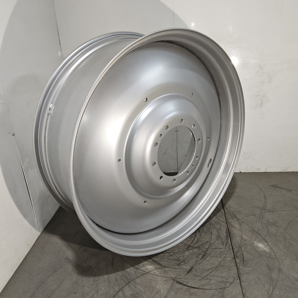 16"W x 46"D, Case IH Silver Mist 10-Hole Formed Plate , -9.25" Offset