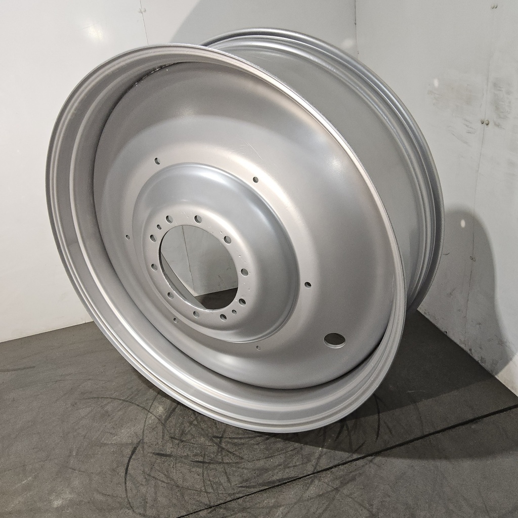 16"W x 46"D, Case IH Silver Mist 10-Hole Formed Plate , -9.25" Offset