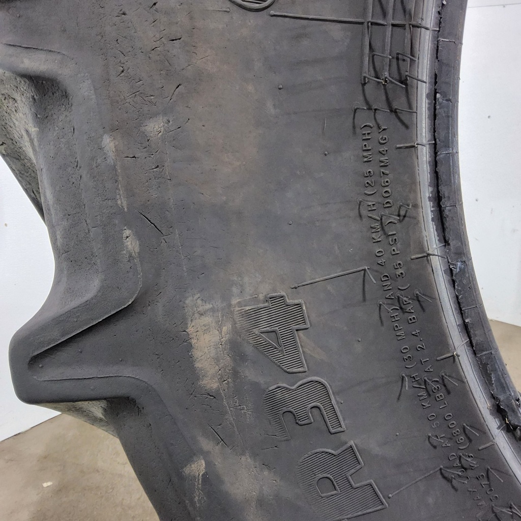 420/85R34 Goodyear Farm DT806 Optitrac R-1W 147B 55%