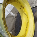 15"W x 34"D, John Deere Yellow 12-Hole Waffle Wheel (Groups of 3 bolts)
