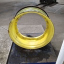 15"W x 34"D, John Deere Yellow 12-Hole Waffle Wheel (Groups of 3 bolts)