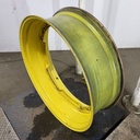 12"W x 38"D, John Deere Yellow 12-Hole Waffle Wheel (Groups of 3 bolts)