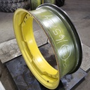 12"W x 38"D, John Deere Yellow 12-Hole Waffle Wheel (Groups of 3 bolts)