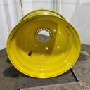 18"W x 42"D, John Deere Yellow 20-Hole Dolly Dual , -15.12" Offset