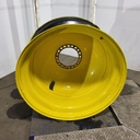 18"W x 42"D, John Deere Yellow 20-Hole Dolly Dual , -15.12" Offset