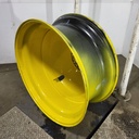 18"W x 42"D, John Deere Yellow 20-Hole Dolly Dual , -15.12" Offset