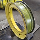 10"W x 42"D, John Deere Yellow 12-Hole Stub Disc , 1.5" Offset