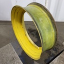 12"W x 38"D, John Deere Yellow 12-Hole Stub Disc , 1.88" Offset