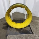 12"W x 38"D, John Deere Yellow 12-Hole Stub Disc , 1.88" Offset