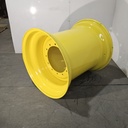 36"W x 32"D, John Deere Yellow 12-Hole Formed Plate , -9.56" Offset
