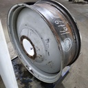 16"W x 46"D, Case IH Silver Mist 10-Hole Formed Plate , -9.25" Offset