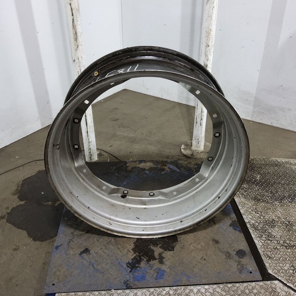 13"W x 34"D, Case IH Silver Mist 12-Hole Waffle Wheel (Groups of 2 Bolts)