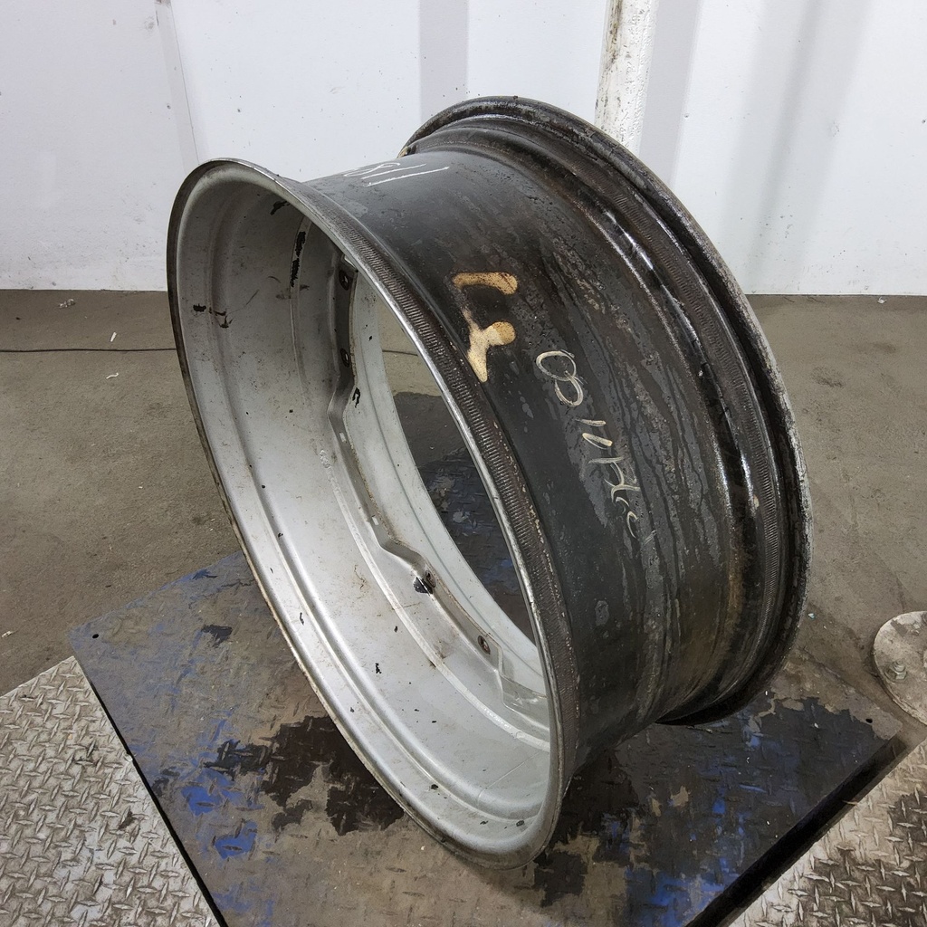 13"W x 34"D, Case IH Silver Mist 12-Hole Waffle Wheel (Groups of 2 Bolts)