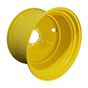 23"W x 38"D, John Deere Yellow 20-Hole Dolly Dual , -16.31" Offset