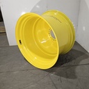 23"W x 38"D, John Deere Yellow 20-Hole Dolly Dual , -16.31" Offset
