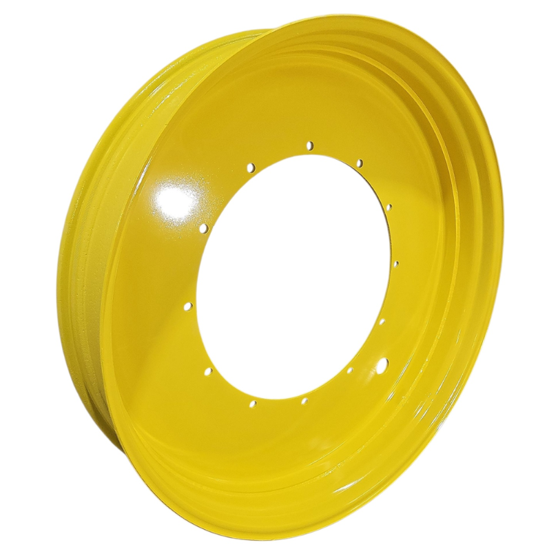 10"W x 54"D, John Deere Yellow 12-Hole Stub Disc , -3.25" Offset