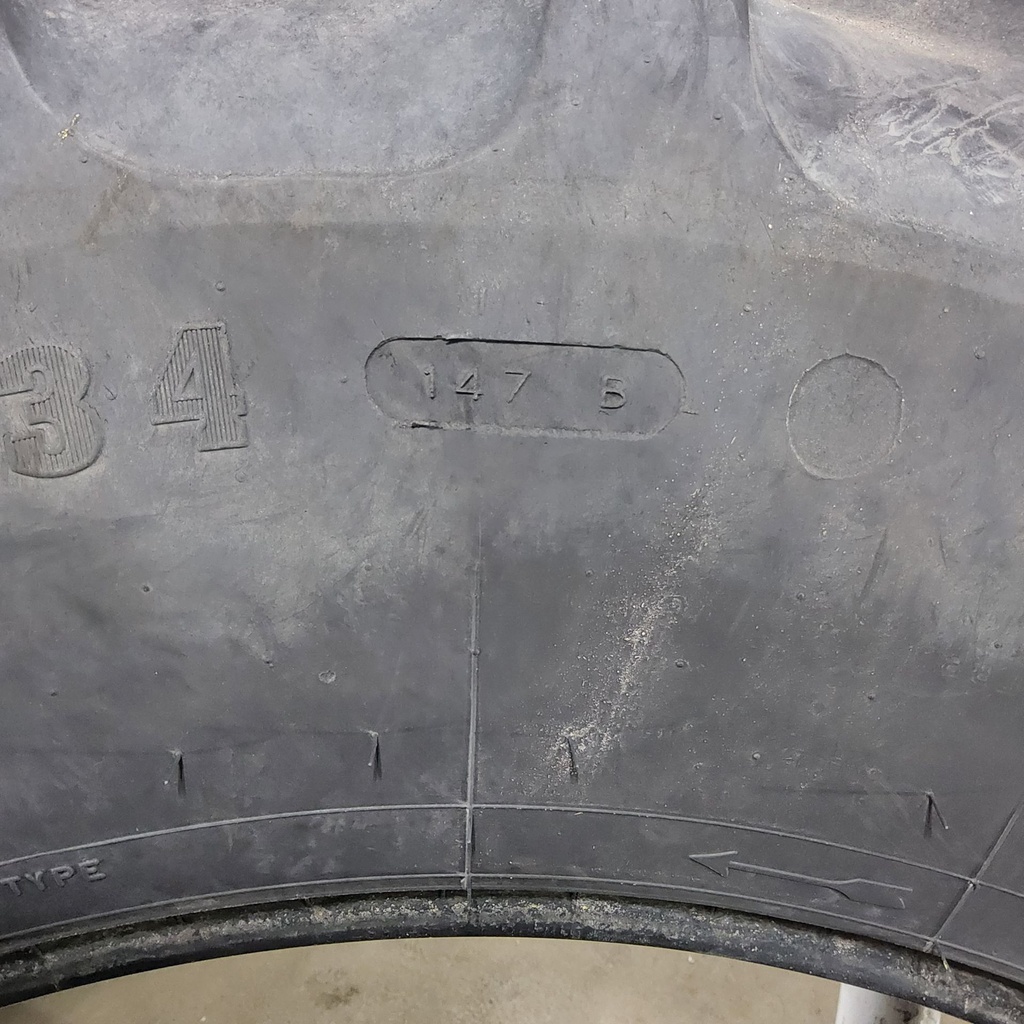 420/85R34 Firestone Radial All Traction DT R-1W 147A8/147B 90%