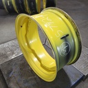 15"W x 34"D, John Deere Yellow 12-Hole Waffle Wheel (Groups of 3 bolts)