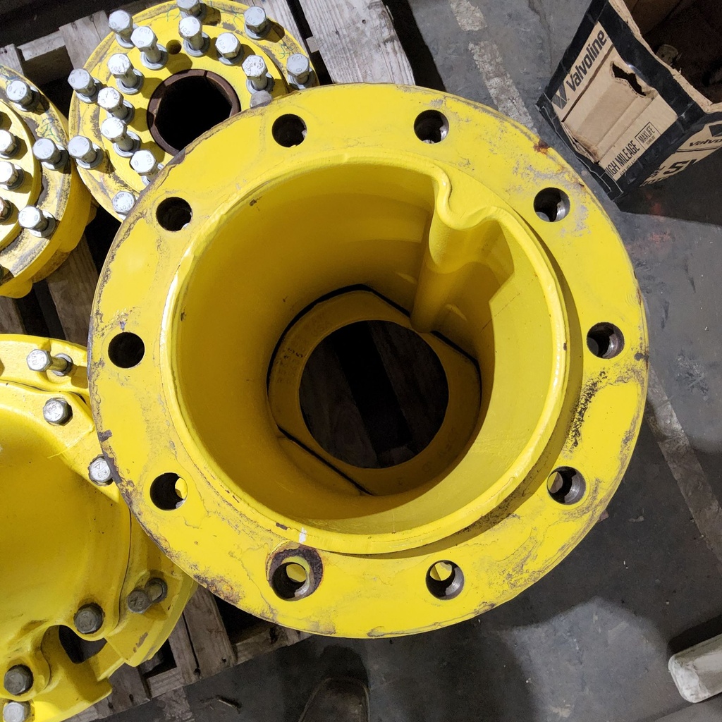 12 to 10-Hole 28"L FWD Spacer(2-PC OE Style), John Deere Yellow