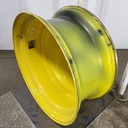 18"W x 42"D, John Deere Yellow 10-Hole Dolly Dual , -13.38" Offset