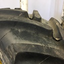 540/65R34 Michelin Multibib R-1W on John Deere Yellow 8-Hole Rim with Clamp/Loop Style 90%
