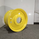 23"W x 38"D, John Deere Yellow 10-Hole Formed Plate , -13.5" Offset