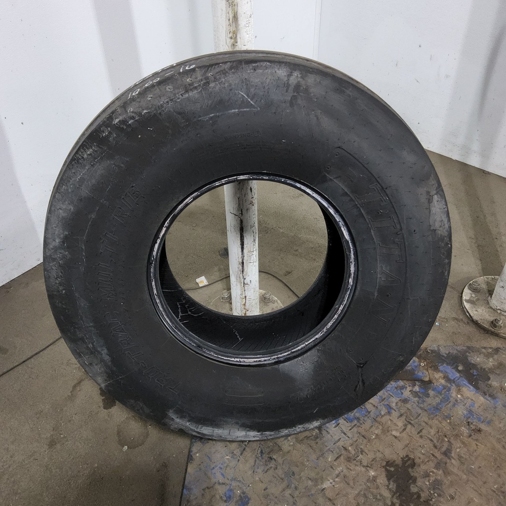 10.00-16 Titan Farm Tru-Trac Multi-Rib 4-Rib F-2M C (6 Ply), 99%