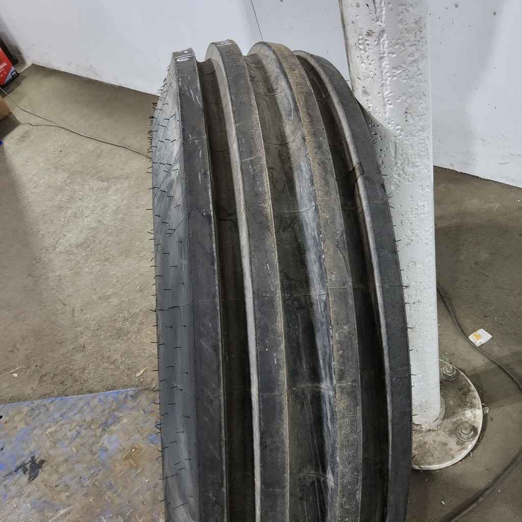 10.00-16 Titan Farm Tru-Trac Multi-Rib 4-Rib F-2M C (6 Ply), 99%