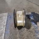 8"W x 16"D, Black 8-Hole Flat Plate , -1.12" Offset