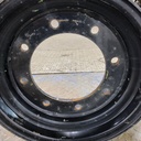 8"W x 16"D, Black 8-Hole Flat Plate , -1.12" Offset