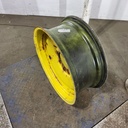 10"W x 24"D, John Deere Yellow 8-Hole Formed Plate , -0.62" Offset