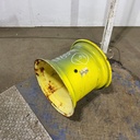 14"W x 16.1"D, John Deere Yellow 8-Hole Implement , -3.12" Offset