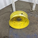 6"W x 16"D, John Deere Yellow 6-Hole Implement , 1.38" Offset