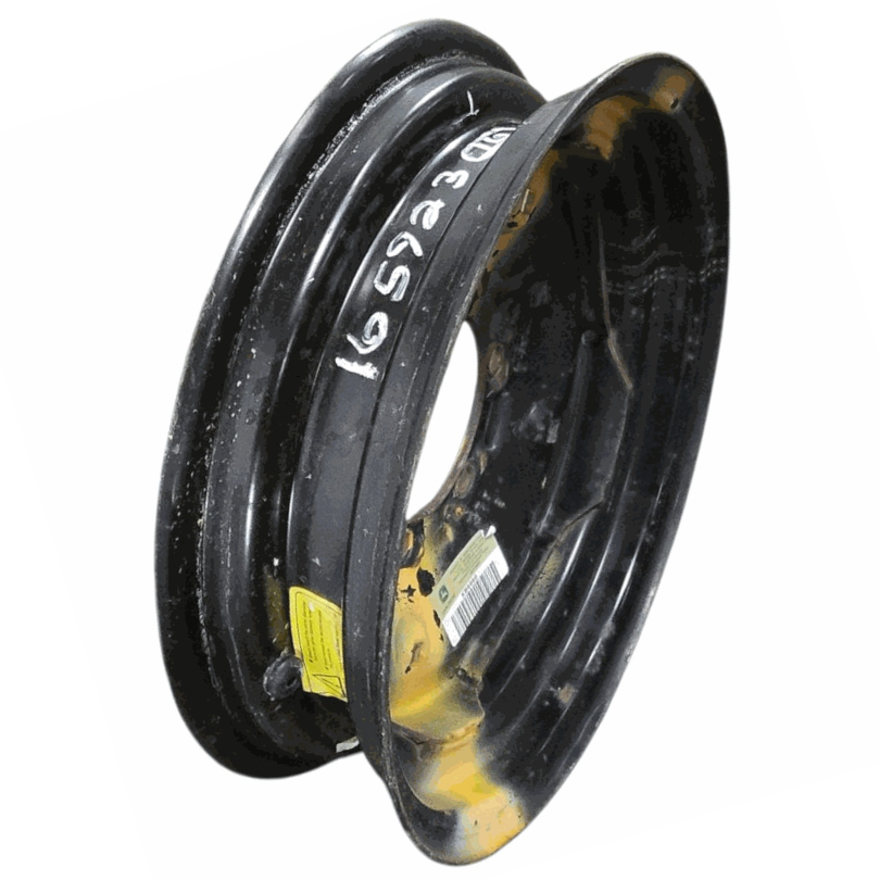 4"W x 16"D, Black 6-Hole Implement , 1.88" Offset