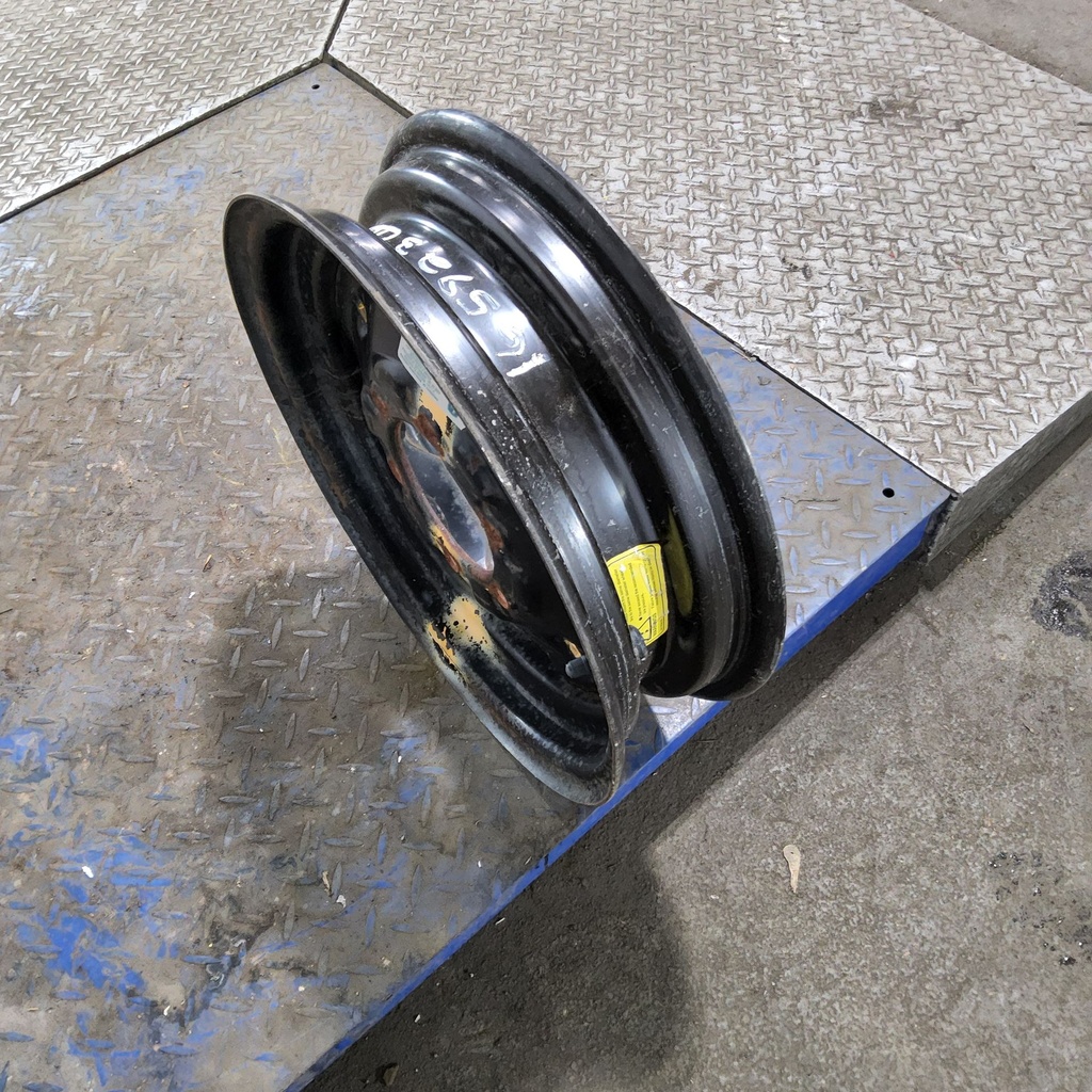 4"W x 16"D, Black 6-Hole Implement , 1.88" Offset