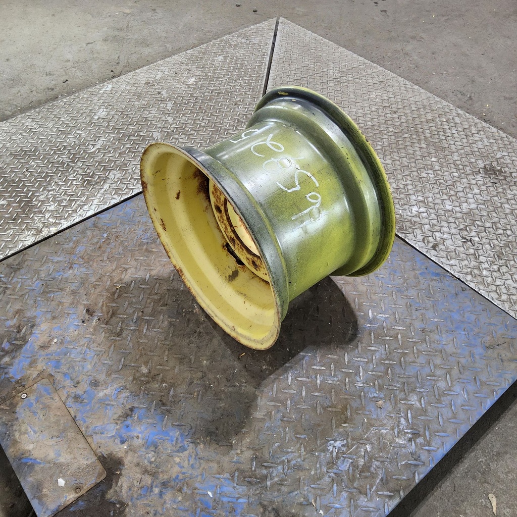 11"W x 16.1"D, John Deere Yellow 8-Hole Implement , -1.25" Offset