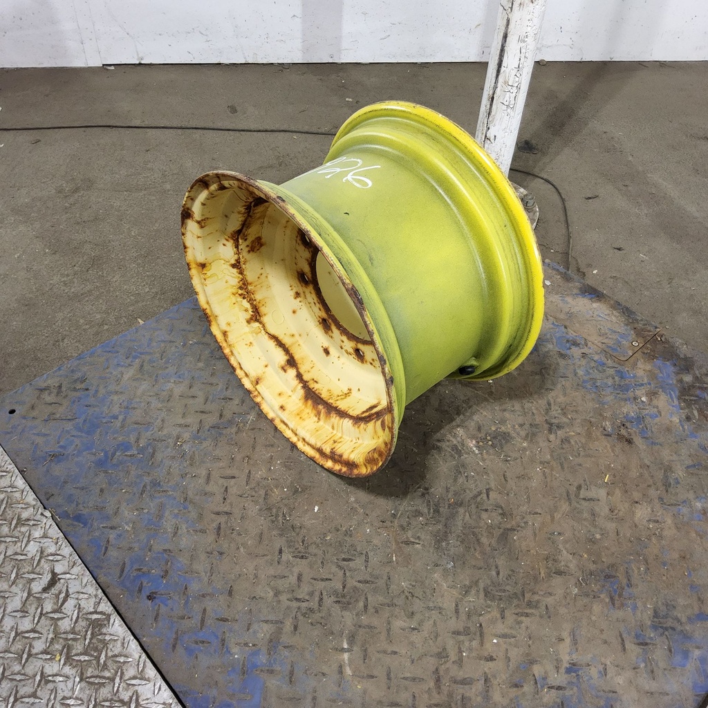 10"W x 16"D, John Deere Yellow 8-Hole Implement , -0.25" Offset